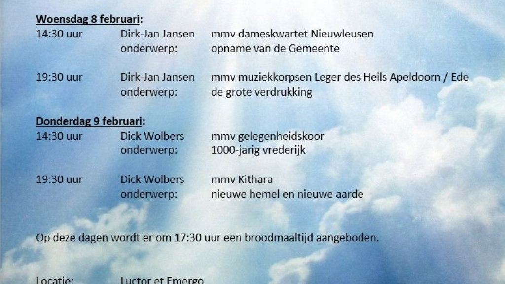 Foto: Conferentie Luctor et Emergo 2023