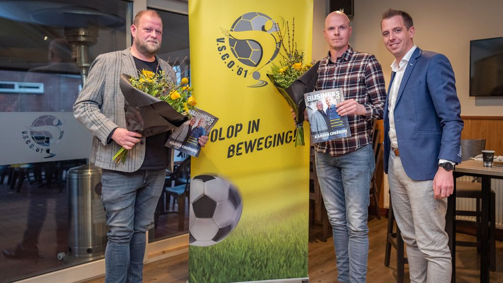 Foto: Geslaagde presentatie VSCO’61 Businessmagazine 2023 met boeiende gastspreker Gerald van den Belt