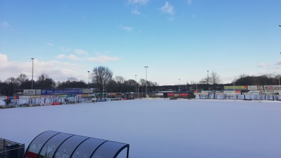 Foto: Velden vv Nunspeet niet betreden
