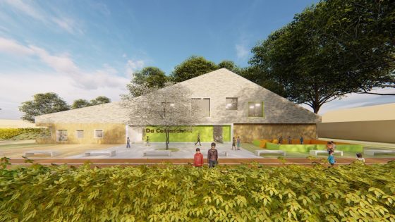 Foto: Aanbesteding gymzaal Da Costa school Elspeet