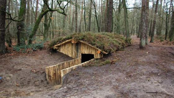 Foto: Hut Verscholen Dorp in Vierhouten is herbouwd (video)