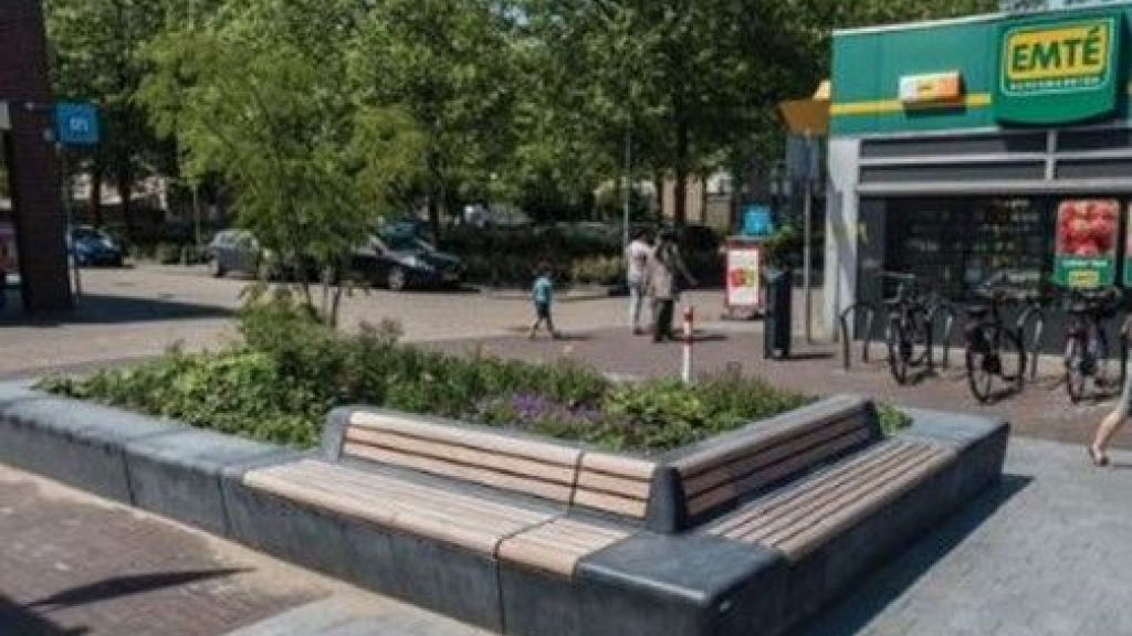 Foto: Herinrichting winkelcentrum ‘t Harde