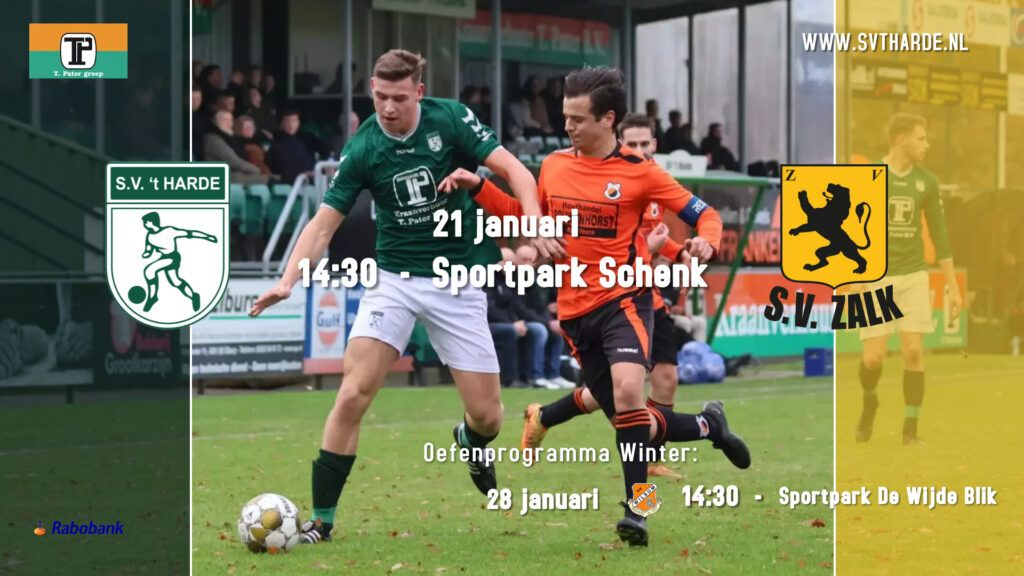 Foto: Voorbeschouwing S.V. ’t Harde – S.V. Zalk