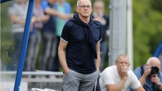 Foto: Lucas Hoekman nieuwe hoofdtrainer bij vv Nunspeet