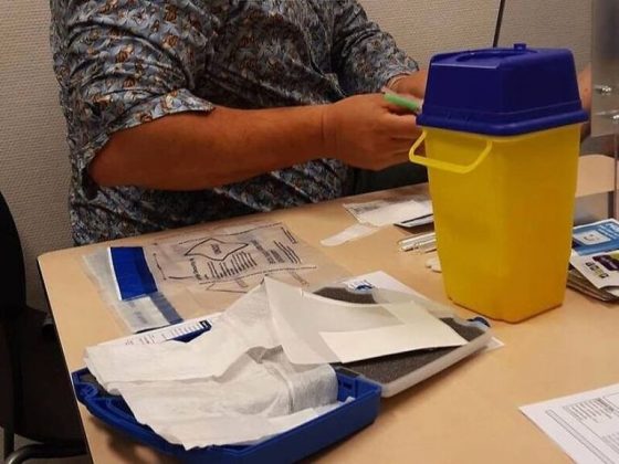Foto: Bestuurder onder invloed van drugs achter het stuur betrapt