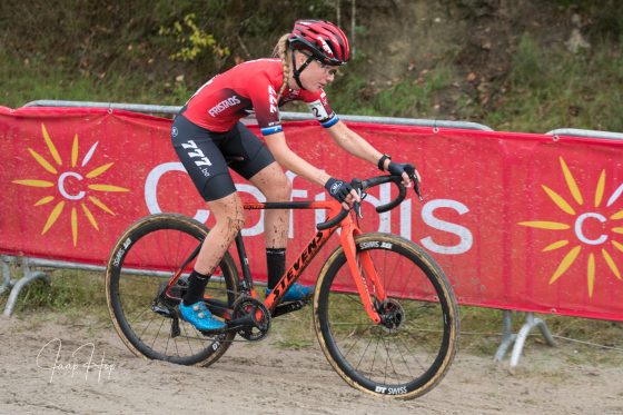 Foto: Annemarie Worst derde bij voorlaatste veldrit in Superprestige