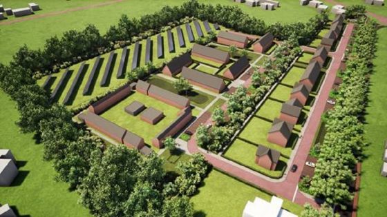 Foto: Stedenbouwkundig plan en Beeldkwaliteitsplan locatie kijktuinen Nunspeet ter inzage