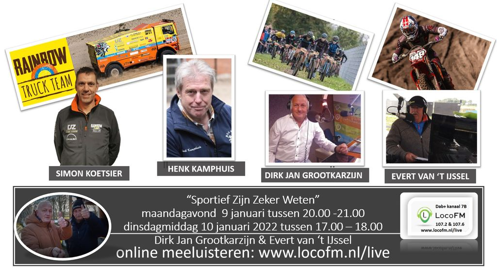 Foto: Simon Koetsier en Henk Kamphuis bij Sportief Zijn Zeker Weten