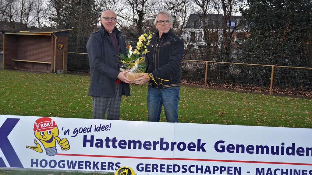 Foto: Kok Verhuur nieuwe reclamebordsponsor VSCO'61