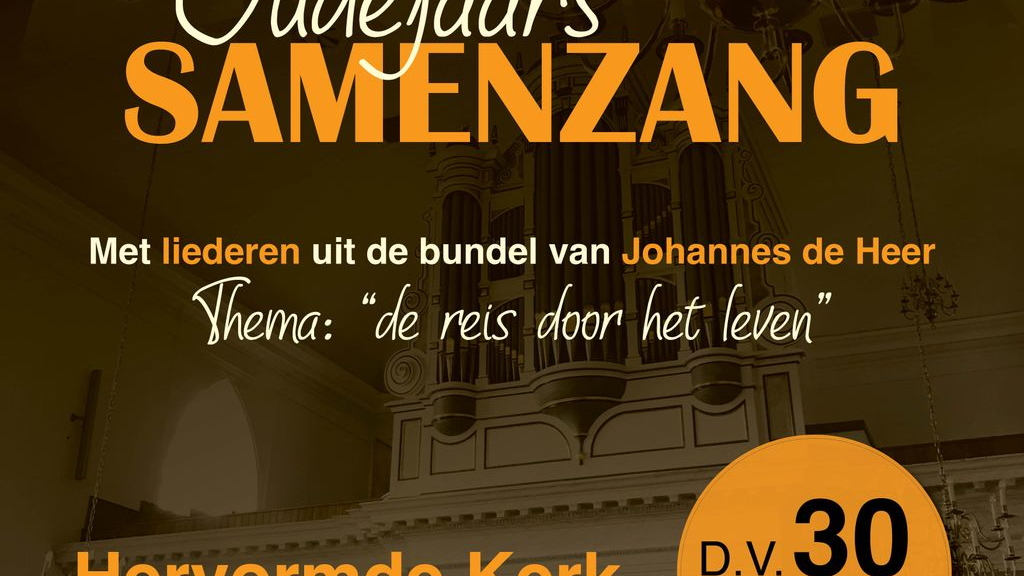 Foto: Oudejaarszangavond in Doornspijk
