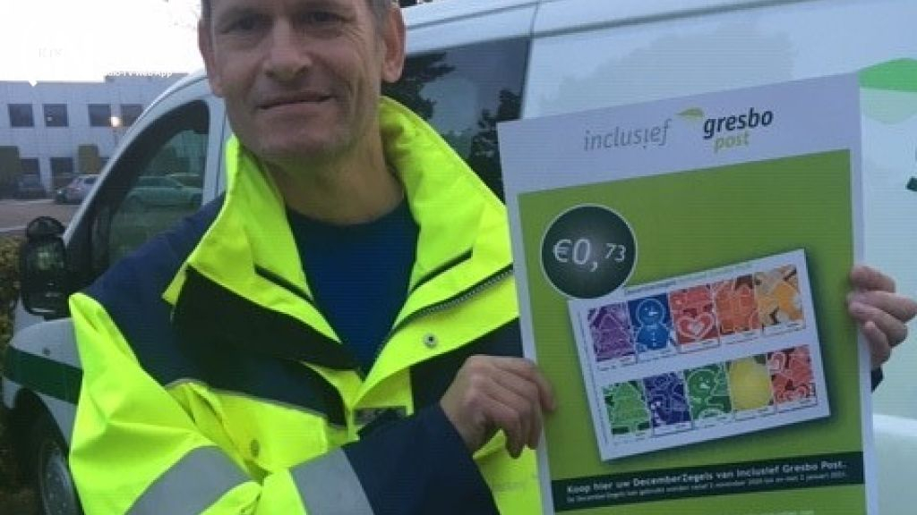 Foto: Ook in 2020 weer DecemberZegels van Inclusief Gresbo Post