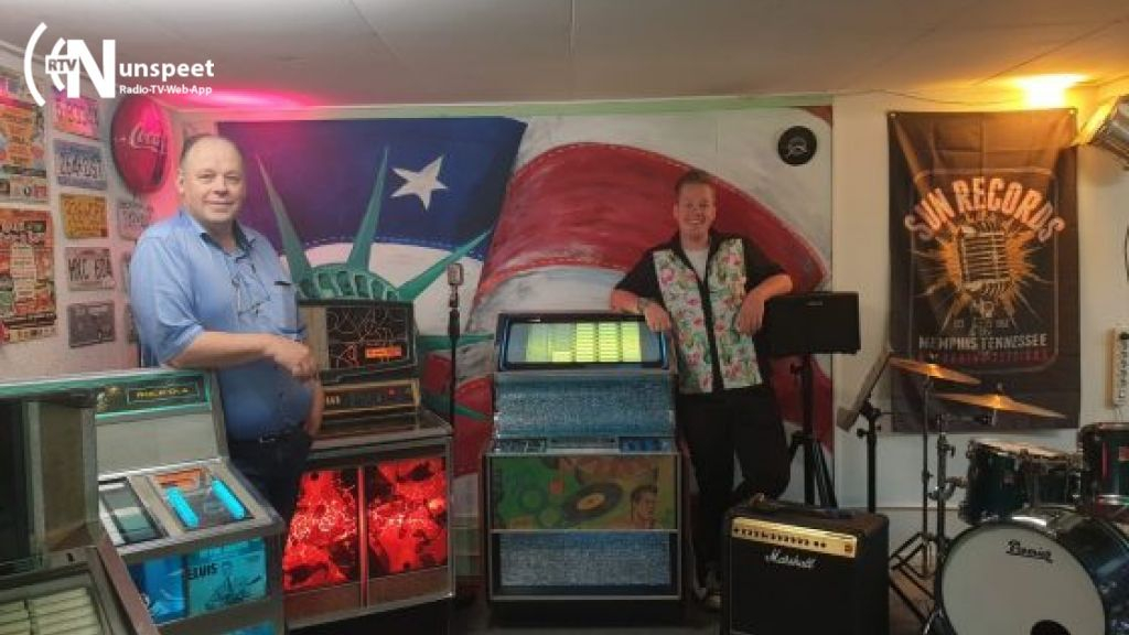Foto: Jukebox memories met vader en zoon Mensink