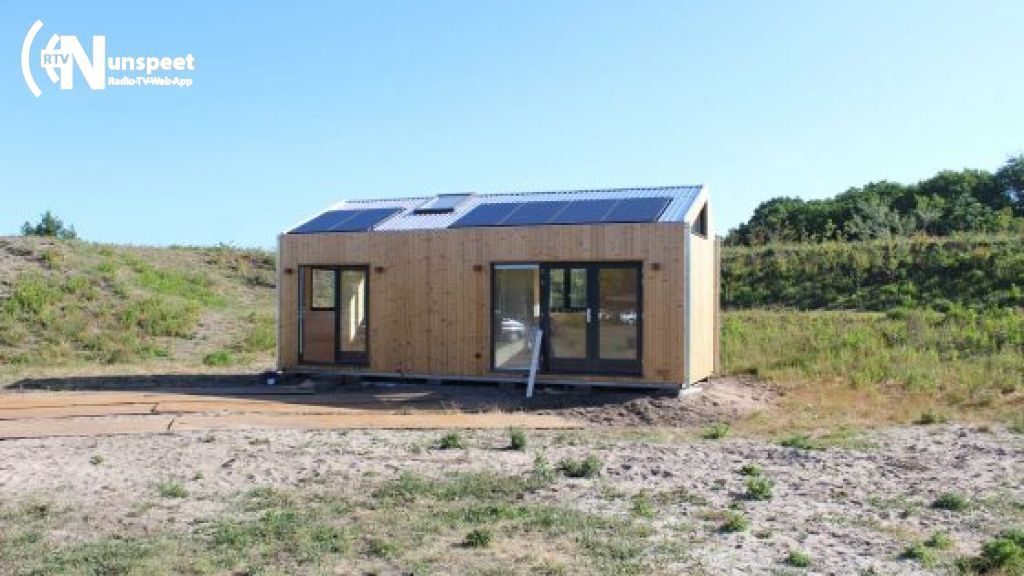 Foto: Eerste tiny house aan het Rappad in Harderwijk