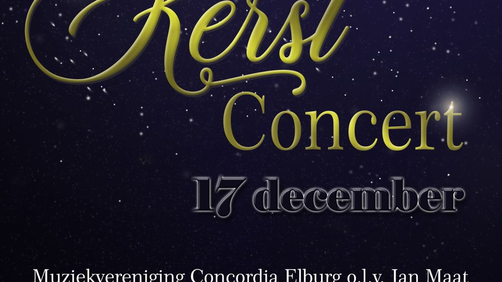Foto: Kerstconcert Concordia Elburg