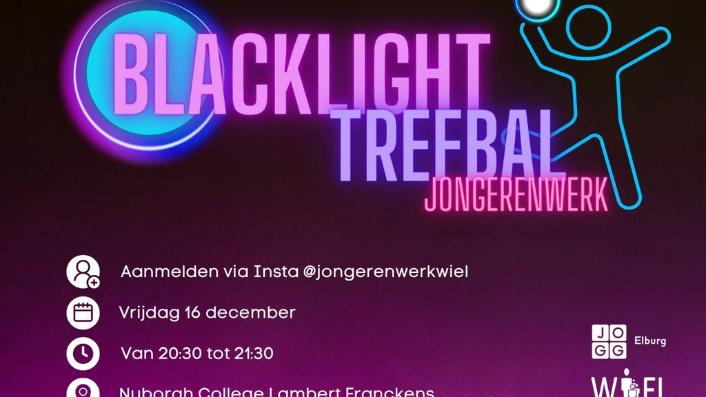Foto: Blacklight Trefbal