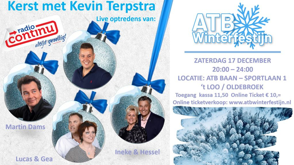 Foto: Kerst met Kevin Terpstra