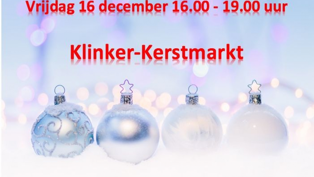 Foto: Vrijwilligersorganisaties aanwezig op kerstmarkt van De Klinker