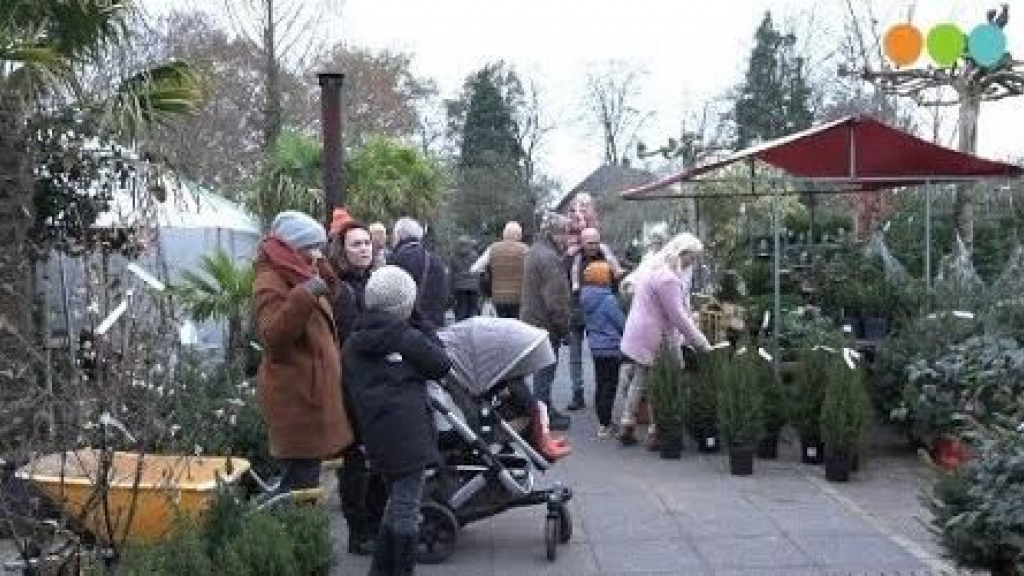 Foto: Kerstbomenfestijn bij groencentrum 't Mulligen