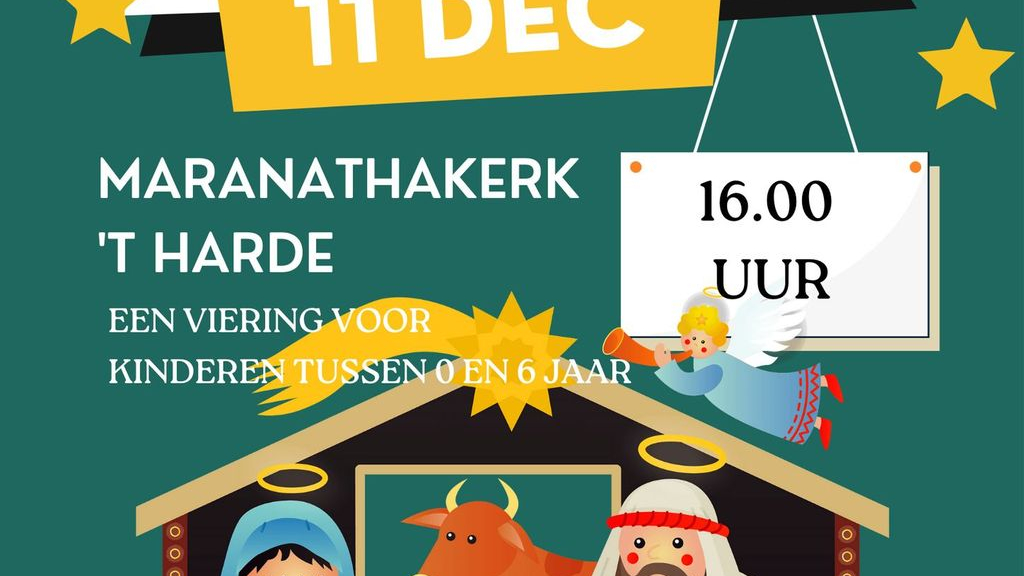 Foto: Mini-Kerk in de Maranathakerk 't Harde