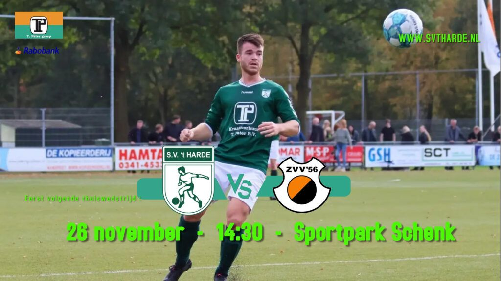 Foto: Voorbeschouwing S.V. ’t Harde – ZVV ‘56