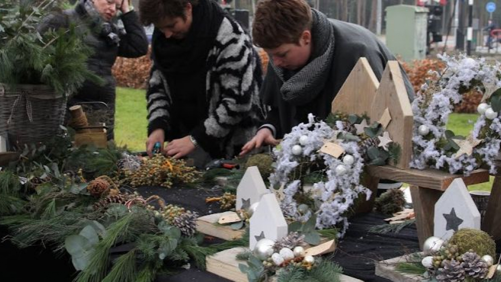 Foto: Kerstmarkt de brasserie van dennenrhode