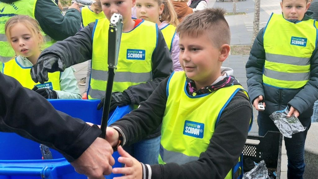 Foto: Opruimactie levert 109 kilo zwerfafval op