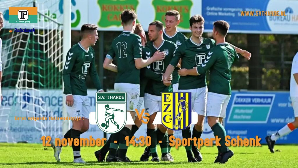 Foto: Voorbeschouwing S.V. ’t Harde – EZC ‘84