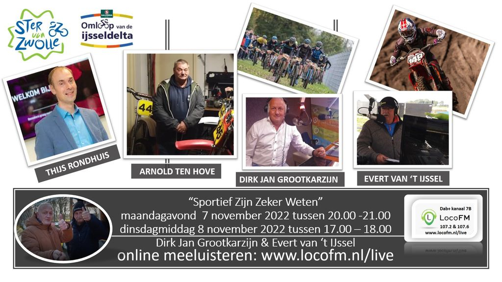 Foto: Thijs Rondhuis en Arnold ten Hove bij Sportief Zijn Zeker Weten