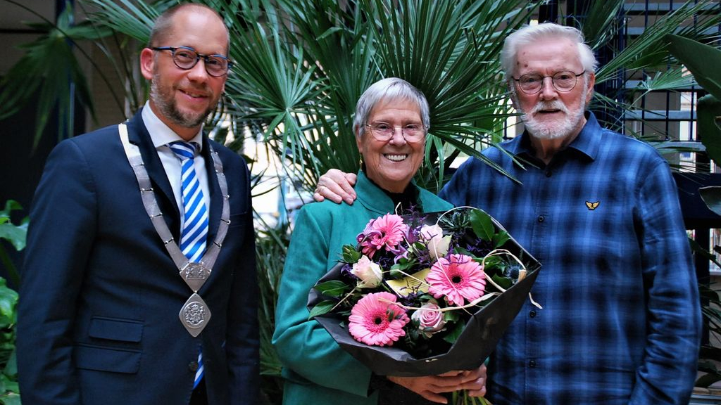 Foto: Echtpaar Van den Kommer-Schipper 65 jaar getrouwd