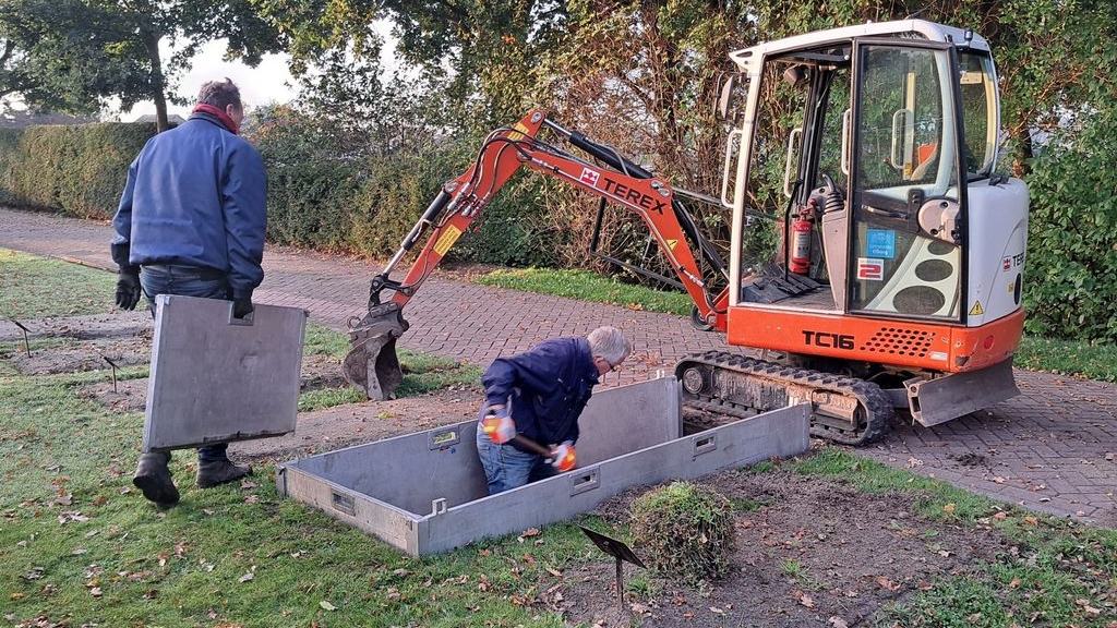 Foto: Medewerker buitendienst in beeld: In gesprek met Gerard Hop, grafdelver