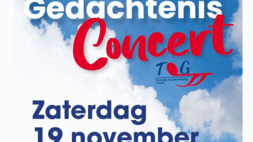 Foto: Gedachtenis Concert CMV TOG `t Harde