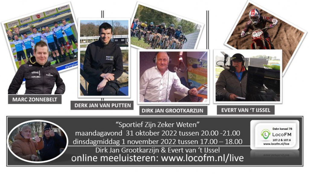 Foto: Mountainbiken, wielrennen en motocross bij Sportief Zijn Zeker Weten