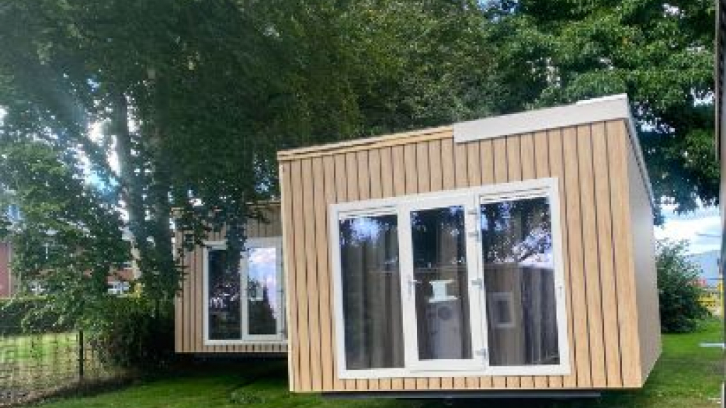 Foto: Tijdelijk wonen Plus op Parc de Zwijger start dit jaar