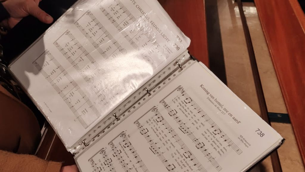 Foto: Interkerkelijk Koor Deo Cantemus huldigt jubilarissen