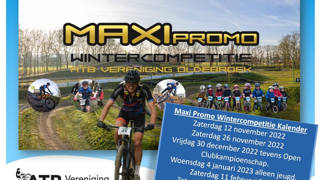 Foto: Maxi Promo Wintercompetitie 2022-2023 bij ATB Vereniging Oldebroek