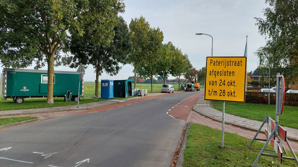 Foto: Afsluiting Paterijstraat