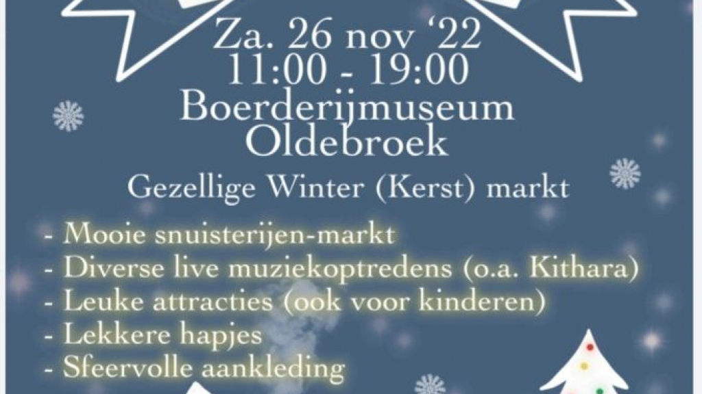 Foto: Gesprek met Ben Kanis over ‘Boerderijmuseum in wintersfeer’
