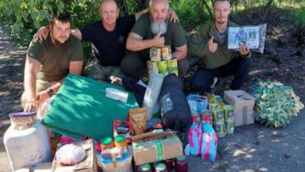 Foto: Inzameling voor de mensen in Oekraïne