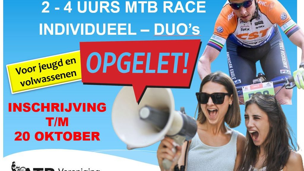 Foto: 2 en 4 uurs race bij ATB Vereniging Oldebroek