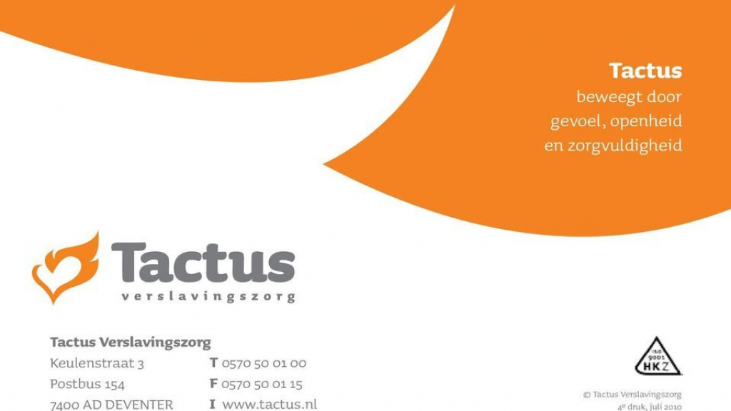 Foto: Inloopspreekuur Tactus Verslavingszorg