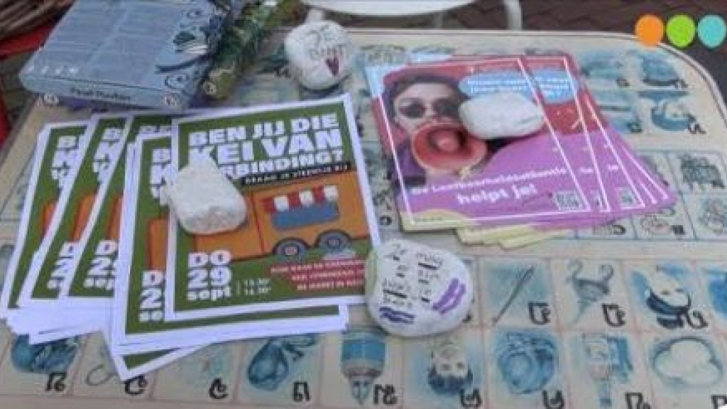 Foto: “Ben jij die kei van verbinding?”
