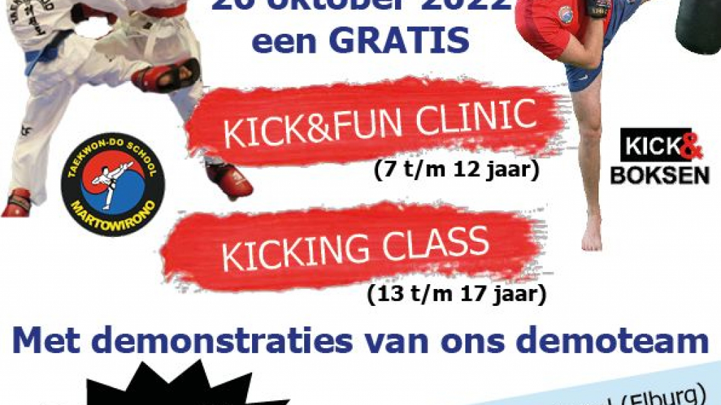 Foto: Kick&Fun clinic en Kicking Class