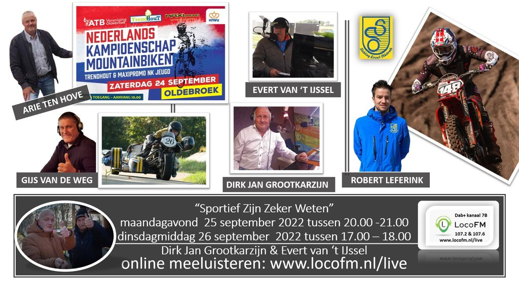 Foto: Classic Demo, NK Mountainbiken, Motocross en Wielrennen bij Sportief Zijn Zeker Weten