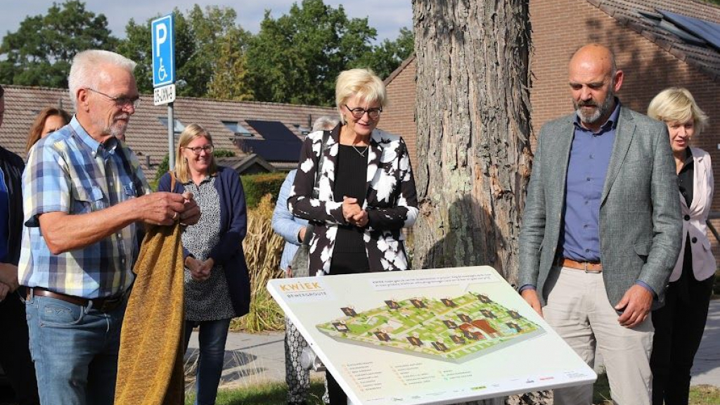 Foto: Feestelijke opening van de KWIEK Beweegroute
