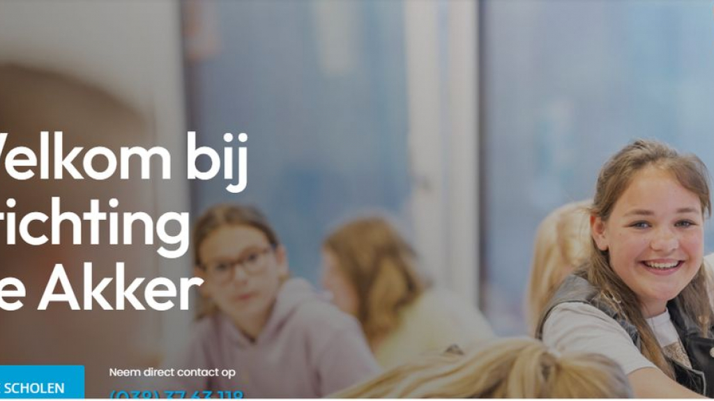 Foto: Nieuwe website voor Stichting De Akker