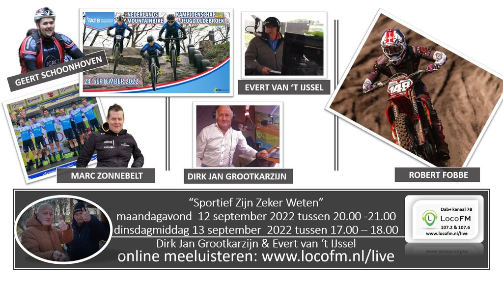 Foto: NK Mountainbiken, motocross en wielrennen bij Sportief Zijn Zeker Weten