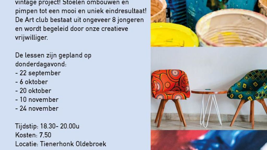 Foto: Nieuwe lessenreeks van de Art Club