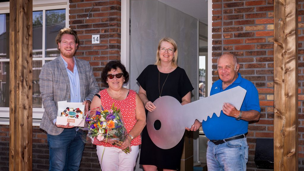 Foto: Vijftien nieuwe sociale huurwoningen in Oosterwolde