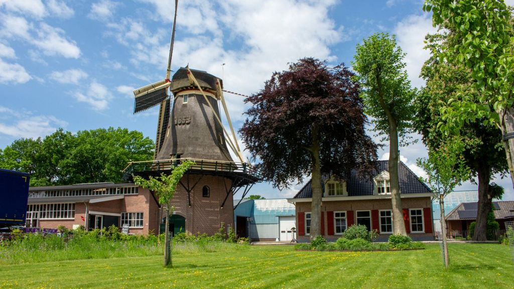 Foto: Molen De Hoop geopend tijdens Open Monumentendag