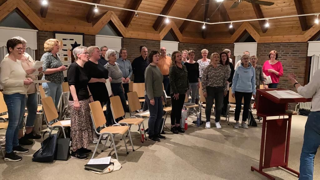 Foto: Het interkerkelijk gospelkoor The Spirit uit  Doornspijk zoekt nieuwe leden